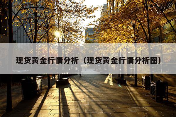 现货黄金行情分析（现货黄金行情分析图）