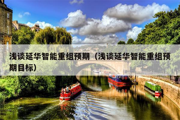 浅谈延华智能重组预期（浅谈延华智能重组预期目标）