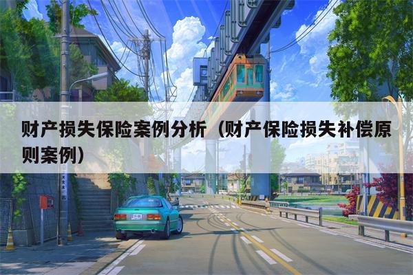 财产损失保险案例分析（财产保险损失补偿原则案例）