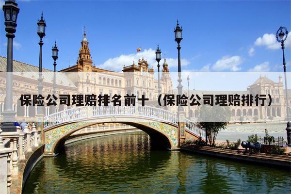 保险公司理赔排名前十（保险公司理赔排行）