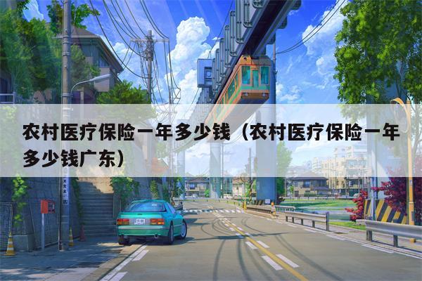 农村医疗保险一年多少钱（农村医疗保险一年多少钱广东）