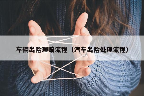 车辆出险理赔流程（汽车出险处理流程）