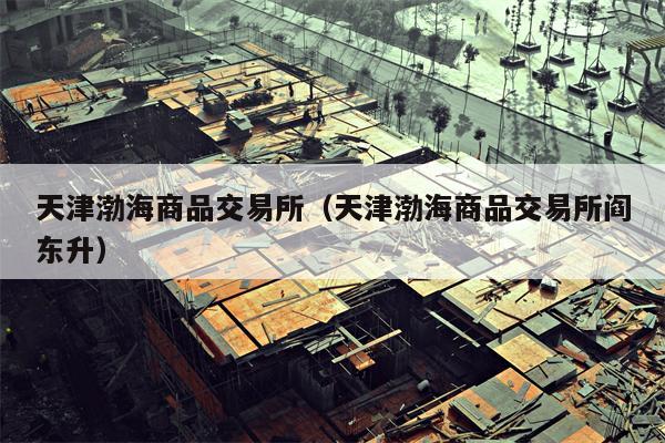 天津渤海商品交易所（天津渤海商品交易所阎东升）