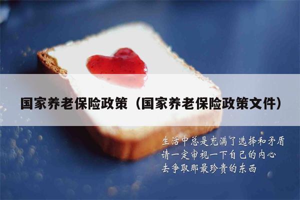 国家养老保险政策（国家养老保险政策文件）