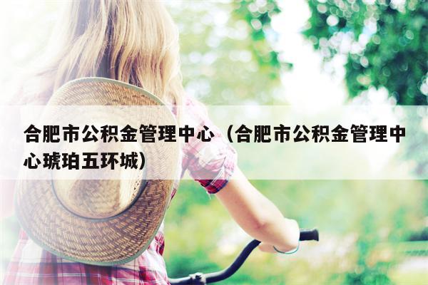 合肥市公积金管理中心（合肥市公积金管理中心琥珀五环城）
