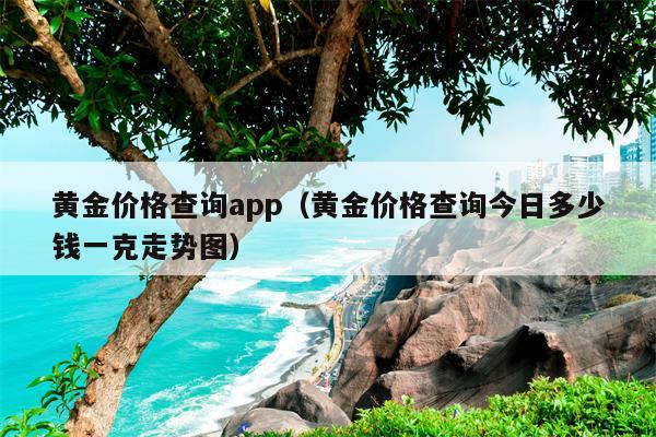 黄金价格查询app（黄金价格查询今日多少钱一克走势图）