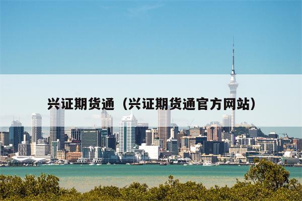 兴证期货通（兴证期货通官方网站）