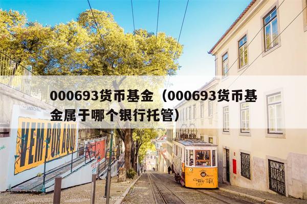 000693货币基金（000693货币基金属于哪个银行托管）