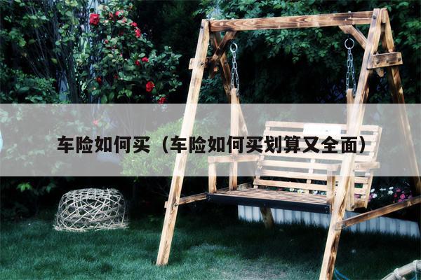 车险如何买（车险如何买划算又全面）