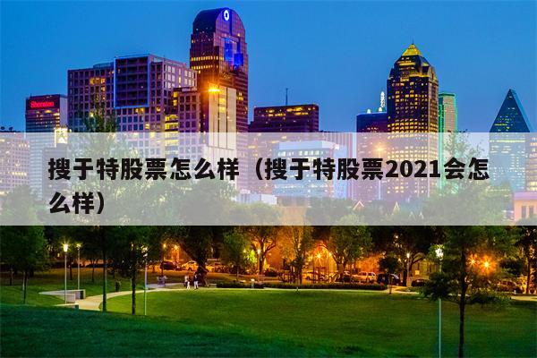 搜于特股票怎么样（搜于特股票2021会怎么样）