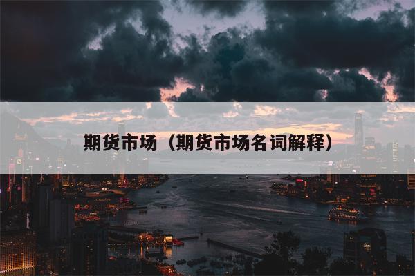 期货市场（期货市场名词解释）