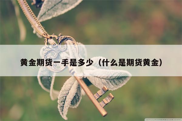 黄金期货一手是多少（什么是期货黄金）