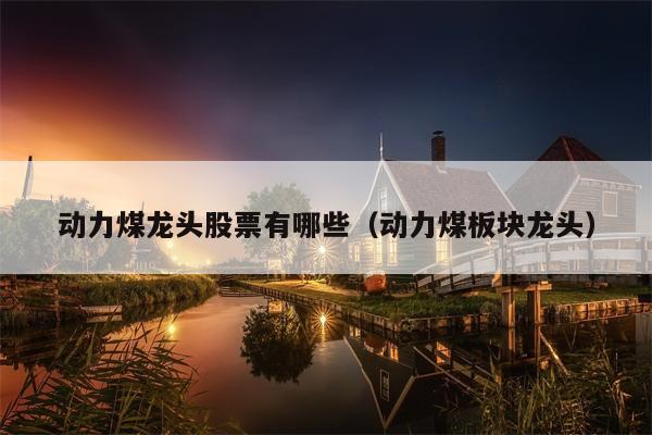 动力煤龙头股票有哪些（动力煤板块龙头）