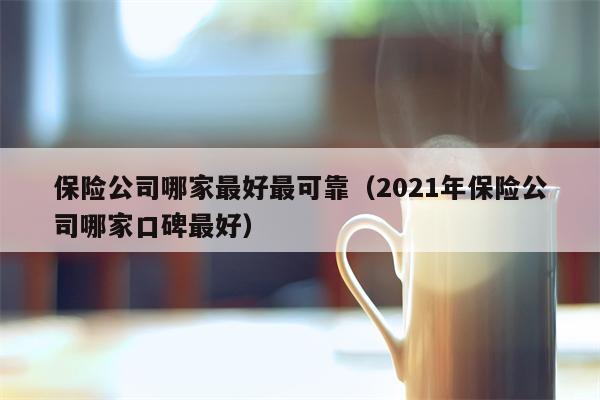 保险公司哪家最好最可靠（2021年保险公司哪家口碑最好）