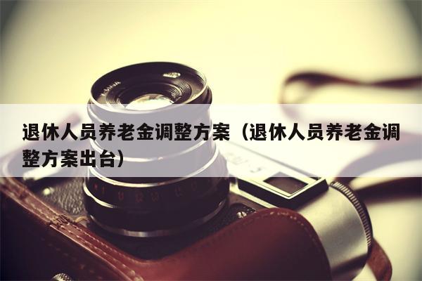 退休人员养老金调整方案（退休人员养老金调整方案出台）
