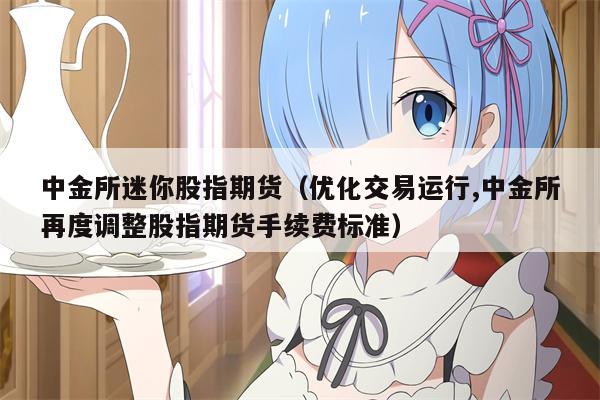 中金所迷你股指期货（优化交易运行,中金所再度调整股指期货手续费标准）