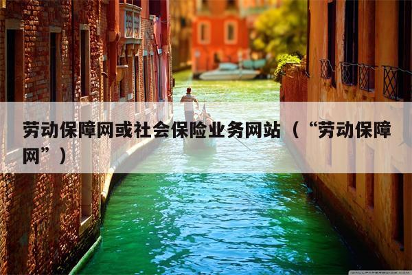 劳动保障网或社会保险业务网站（“劳动保障网”）