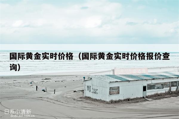 国际黄金实时价格（国际黄金实时价格报价查询）