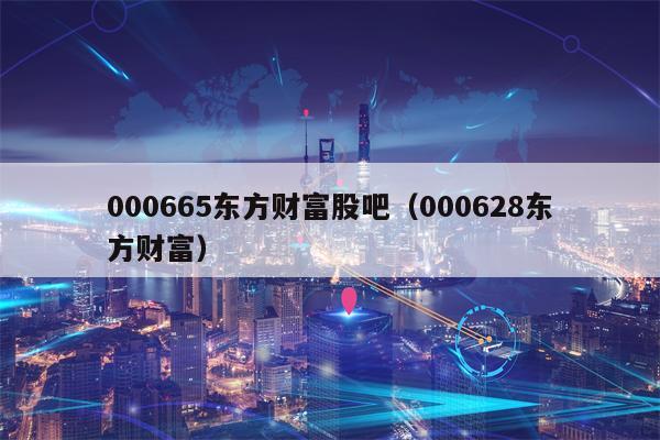 000665东方财富股吧（000628东方财富）