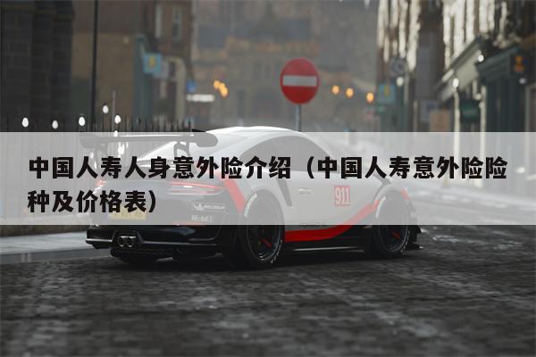 中国人寿人身意外险介绍（中国人寿意外险险种及价格表）