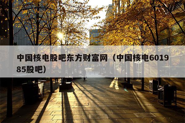 中国核电股吧东方财富网（中国核电601985股吧）