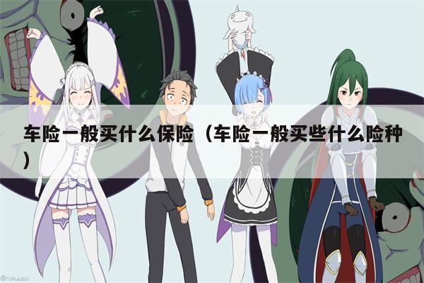 车险一般买什么保险（车险一般买些什么险种）