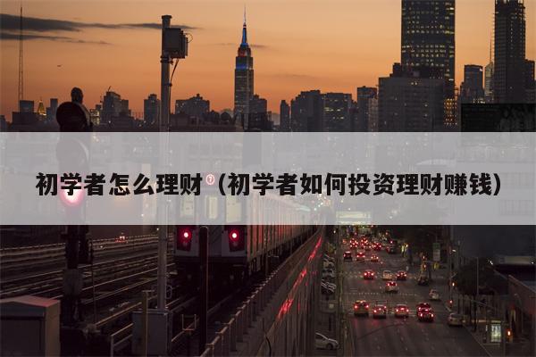 初学者怎么理财（初学者如何投资理财赚钱）
