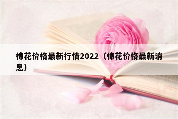 棉花价格最新行情2022（棉花价格最新消息）