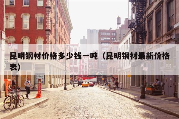 昆明钢材价格多少钱一吨（昆明钢材最新价格表）