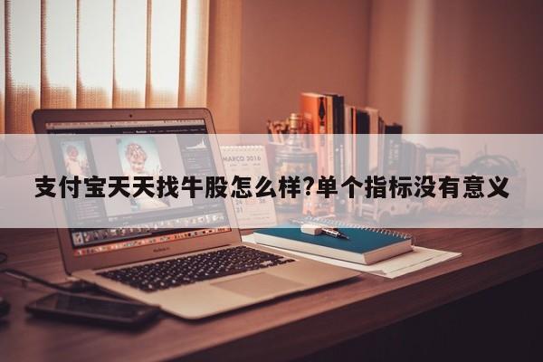 支付宝天天找牛股怎么样?单个指标没有意义